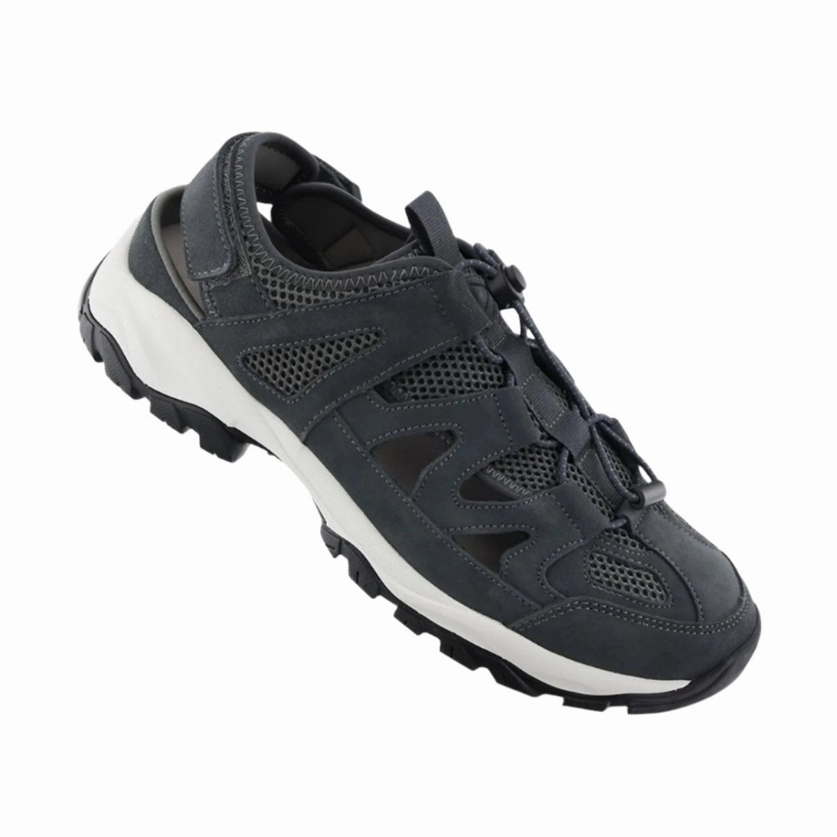 Thermoplastic Outsole Apex P2160M Men's Closed Toe Sandal In Dark Grey