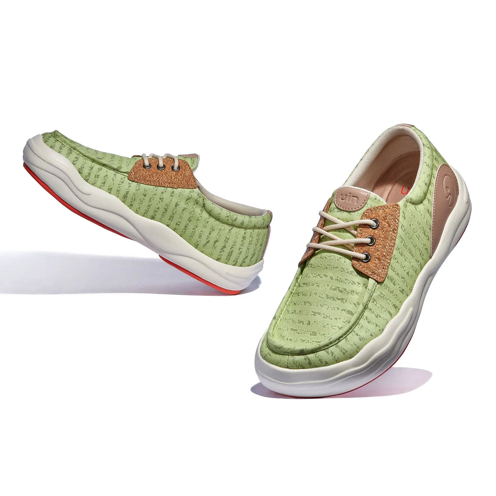 Avocado Green Andalusia VIII Women Arch Technology Natural Cushion