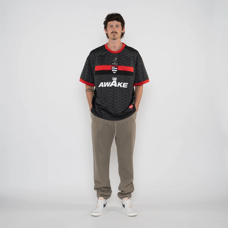 AntiSnag Threading Awake NY Sport Jersey - Black