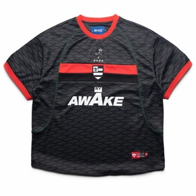 Awake NY Sport Jersey - Black fashionable blazer Stretchable Fabric