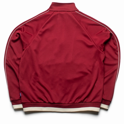 Awake NY Star 'A' Embroidered Track Jacket - Merlot Bead Soul