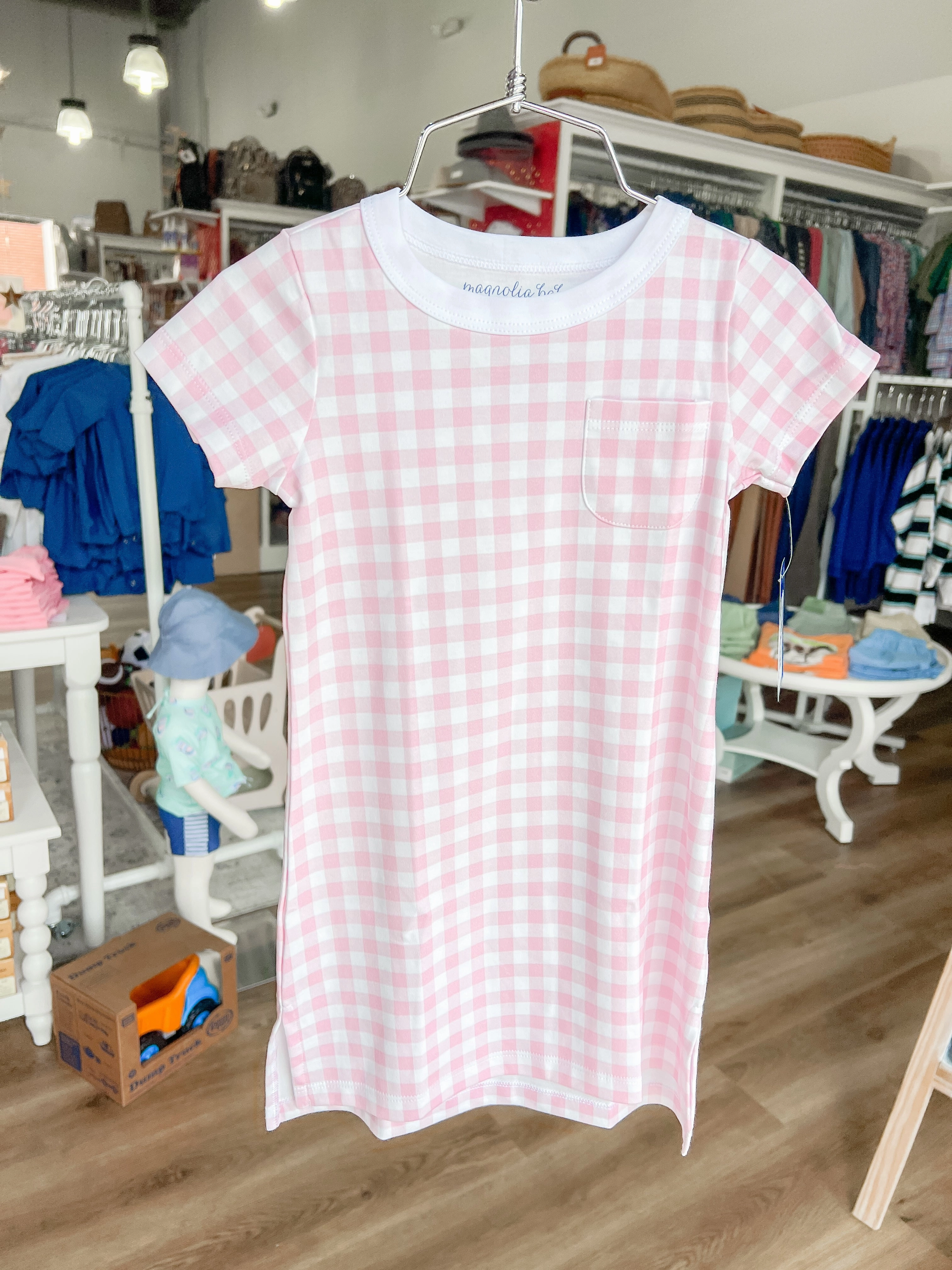 Baby Checks Toddler's Nightdress AntiPilling Fabric