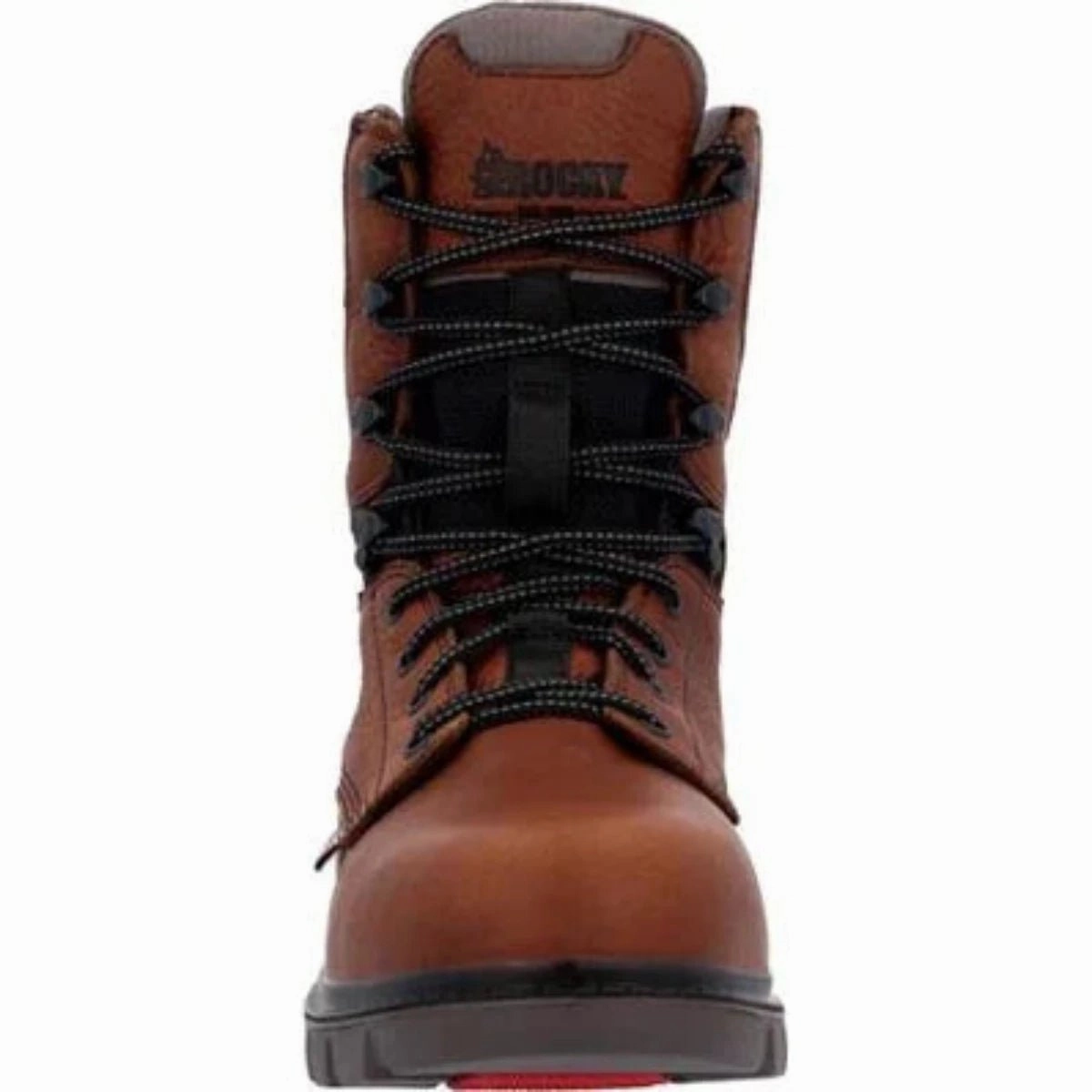 Insulated Urban Commute Rocky Usa Worksmart 8" Waterproof Composite Toe Men's Work Boots Rkk0403 In Brown