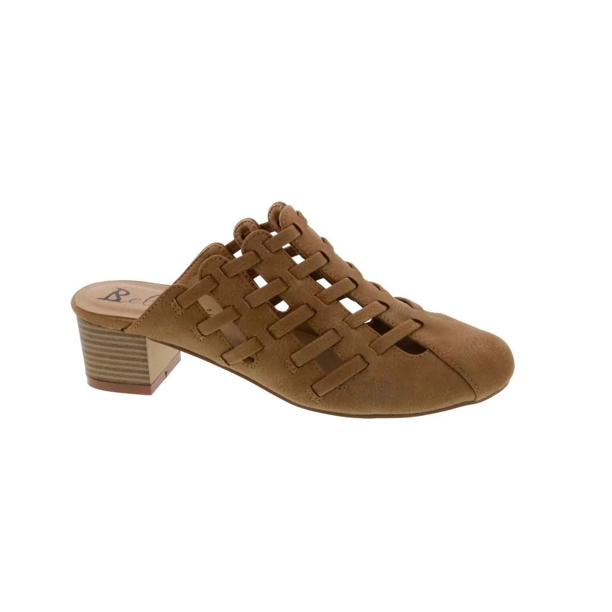 premium quality shoes Bellini Patty Women Slip-on Mule In Khaki Buck