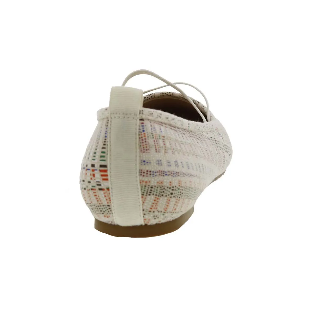 Bellini Sissy Women Slip-on Mary Jane Shoes In White Multi Textile Even Power Relax Vibe