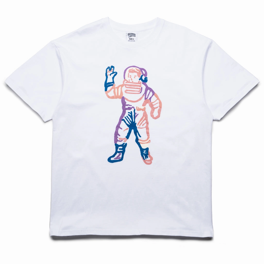 Billionaire Boys Club Astronaut Knit Tee - White Dance Light Open Glow