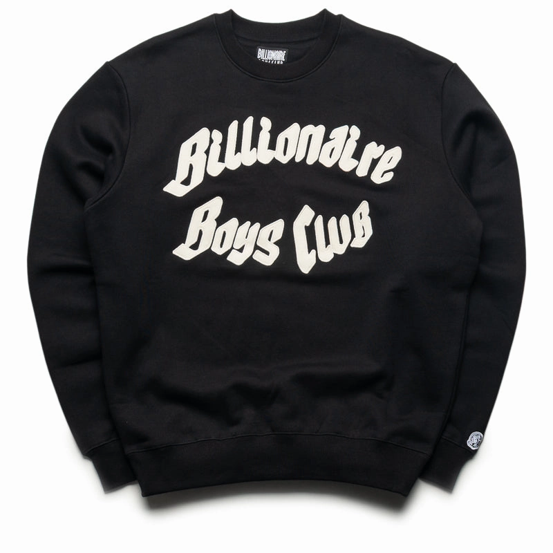 Billionaire Boys Club Clubhouse Sweatshirt - Black Flexible Fit