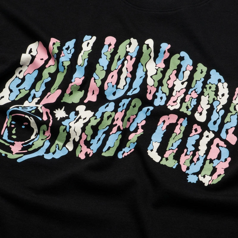 Billionaire Boys Club Curve Mix Tee - Black FlexibleCollar Glam Night