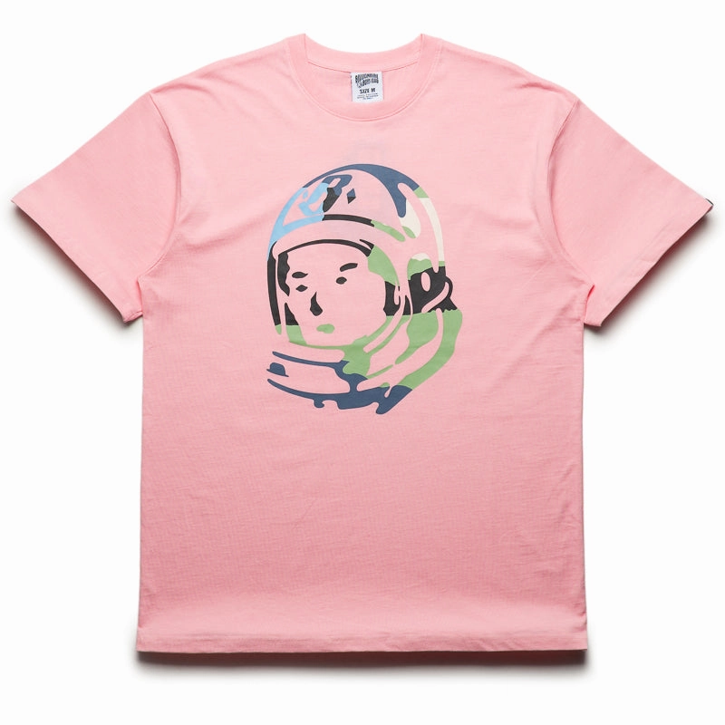 Billionaire Boys Club Helmet Split Tee - Candy Pink Work Wear Smooth Line