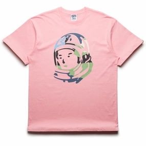 Billionaire Boys Club Helmet Split Tee - Candy Pink Boss Vibe