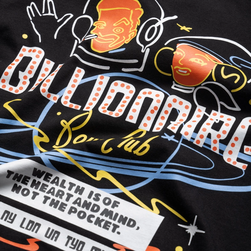 Billionaire Boys Club Lights Tee - Black Road Soul Stylish Jeans