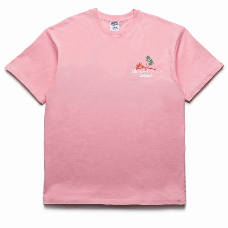 Billionaire Boys Club Palms Tee - Candy Pink All Day