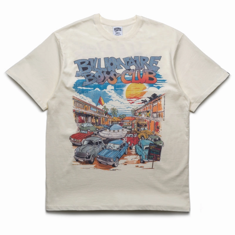 Billionaire Boys Club Partay Tee - Winter White Garden Ease Eco Wear