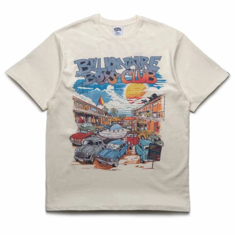 Light Core Billionaire Boys Club Partay Tee - Winter White