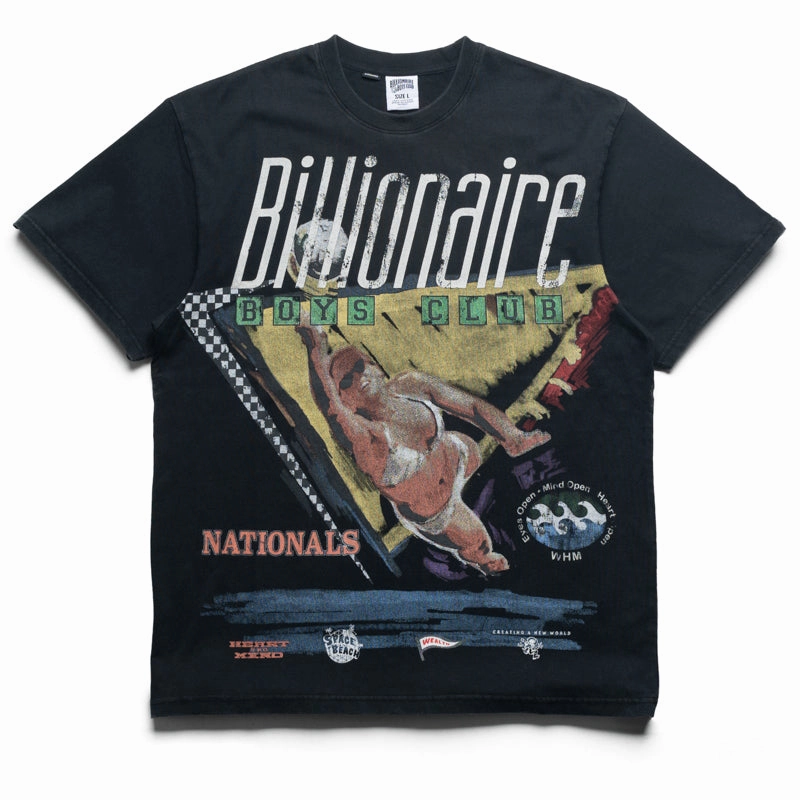 Billionaire Boys Club Sighting Knit Tee - Black Spark Mood Fashion Core