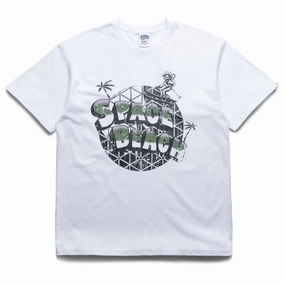 Billionaire Boys Club Space Epcot Tee - White AbrasionResistantThread Thick Fiber