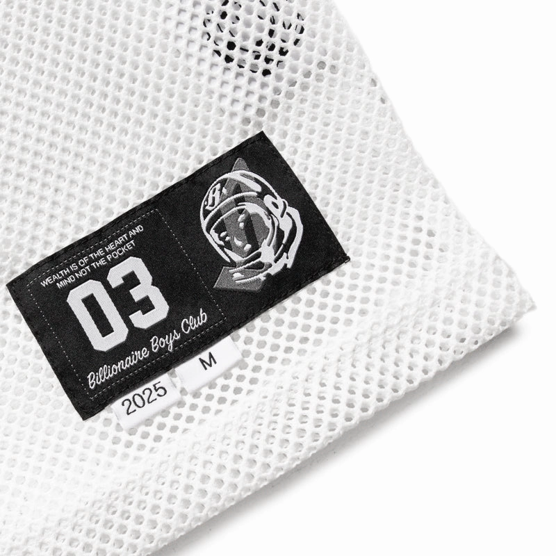 Coastal Chic Billionaire Boys Club Varsity Knit Football Jersey - White