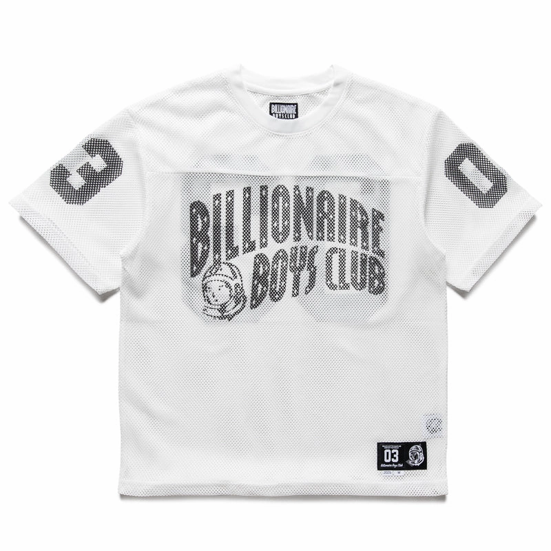 All-Occasion Wear Athletic Apparel Billionaire Boys Club Varsity Knit Football Jersey - White