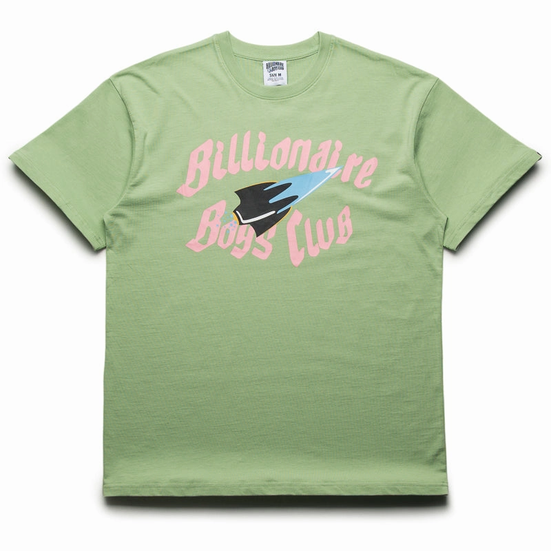 AbrasiveReinforcedZones Simple Wear Billionaire Boys Club Voyage Tee - Forest Shade