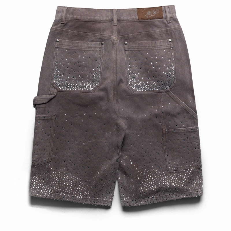 Urban Pulse Birth Of Royal Child Redial 20K Diamond Shorts - Washed Brown
