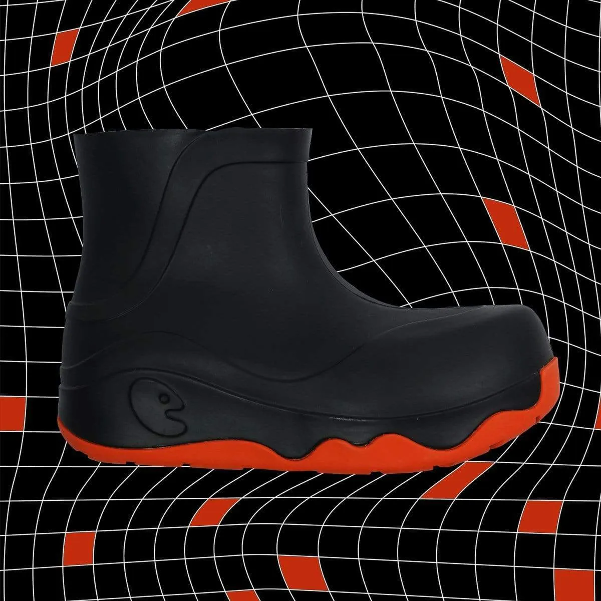 Black Navarra Boots Women Grippy Outsole Snowy Path