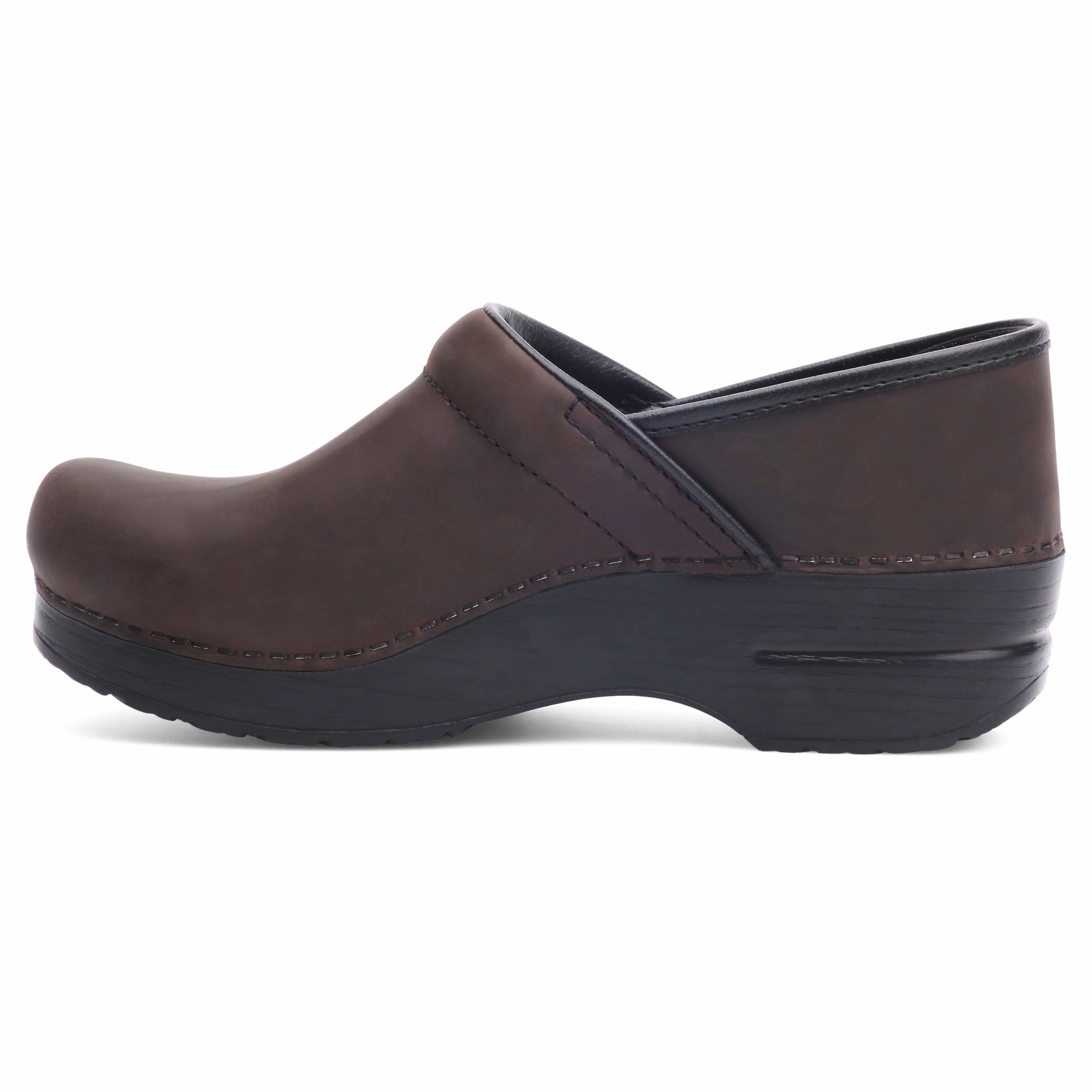 Slip On Convenience Wide Pro Antique Brown Oiled