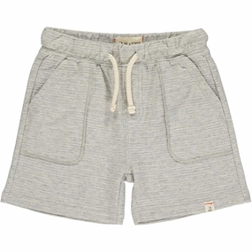 Bluepeter Shorts - Grey Ribbed Versatile Fashion Smile Glow