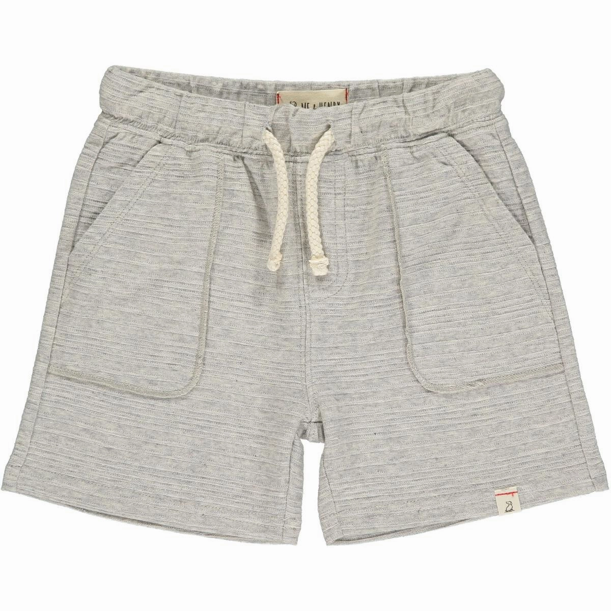 VersatileStyle Bluepeter Shorts - Grey Ribbed