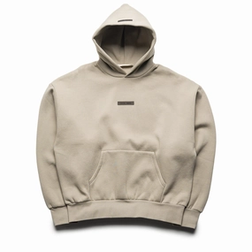 Fear Of God Essentials Classic Fit Fleece Hoodie - Abbey Stone pack light
