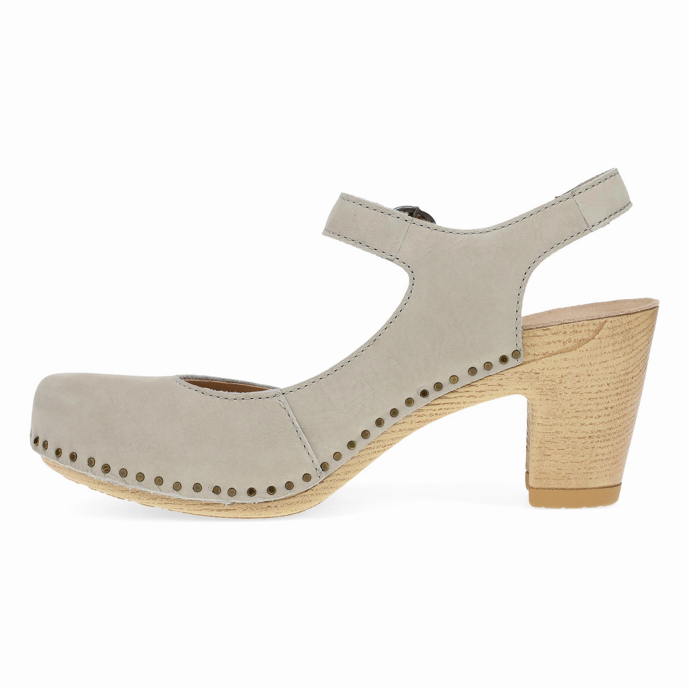 Essential Style Comfortable Backstrap Taytum Taupe Milled Nubuck