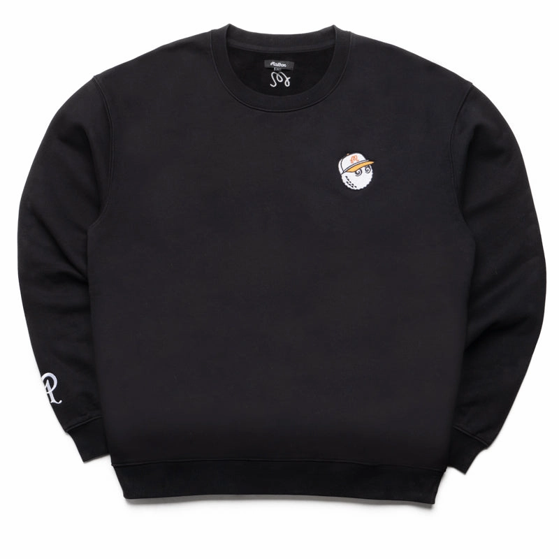 Hope Fit Malbon Golf Evergreen GD Crewneck - Black