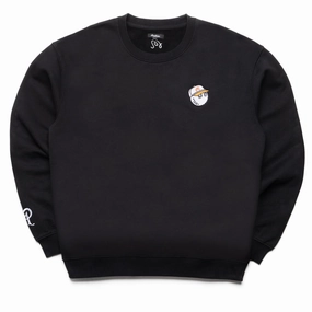 Hope Fit Malbon Golf Evergreen GD Crewneck - Black