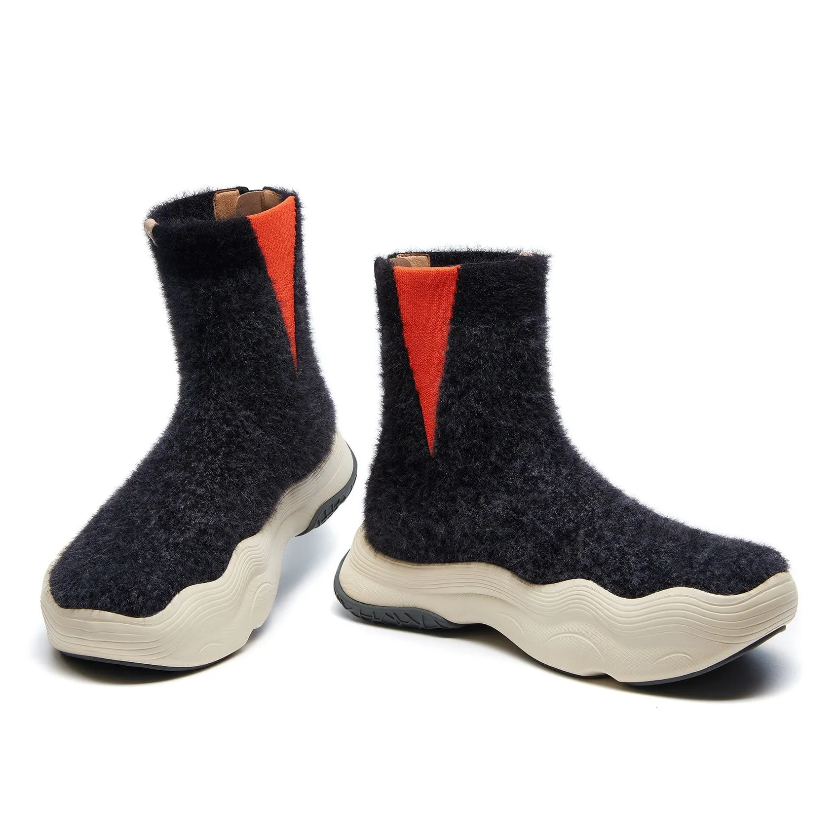 Bouncing Black Toledo V Women Cushioned heel