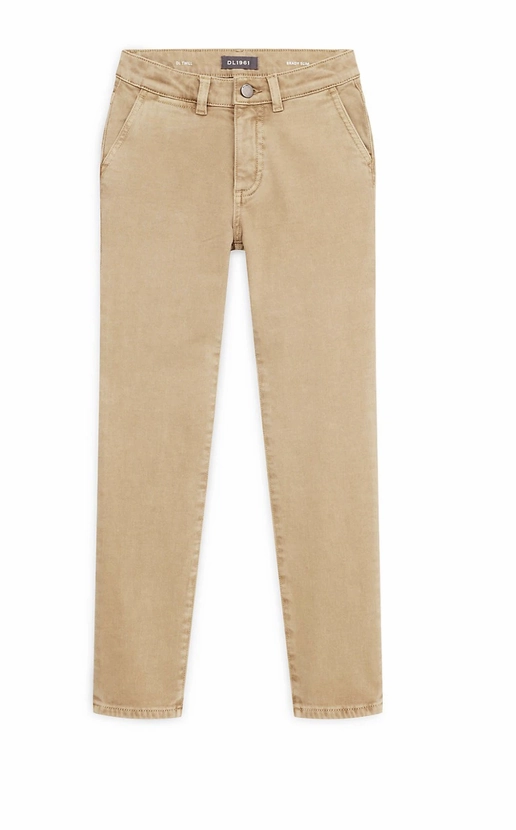HighNeckStyle Brady Slim Pant | Khaki