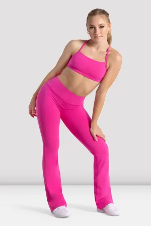 Girls Signature Flare Legging ReflectiveDetails