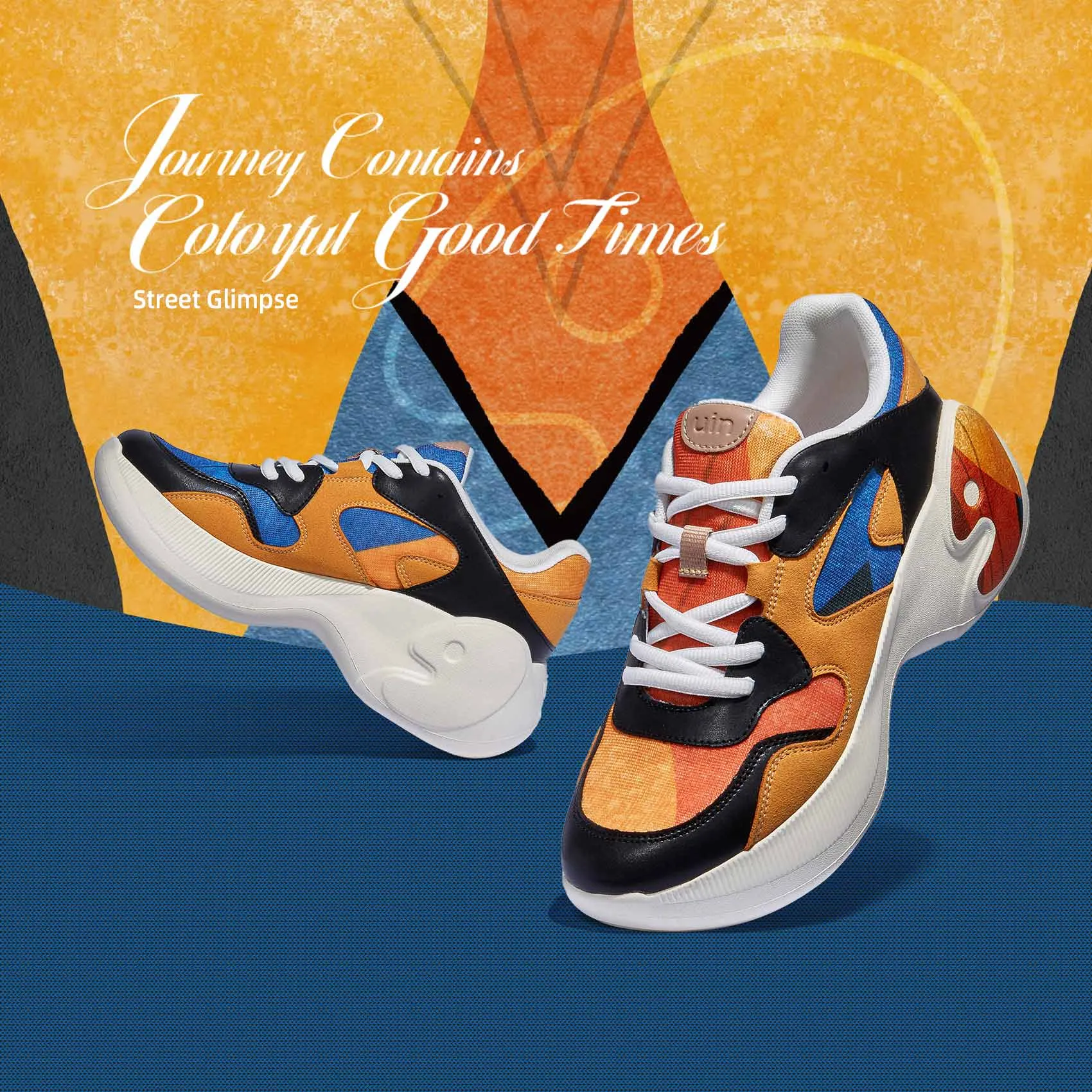 Non Slip Tread Pattern Street Glimpse Zaragoza I Women