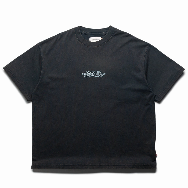 Honor The Gift Live For The Moments Tee - Black NonRestrictive Design