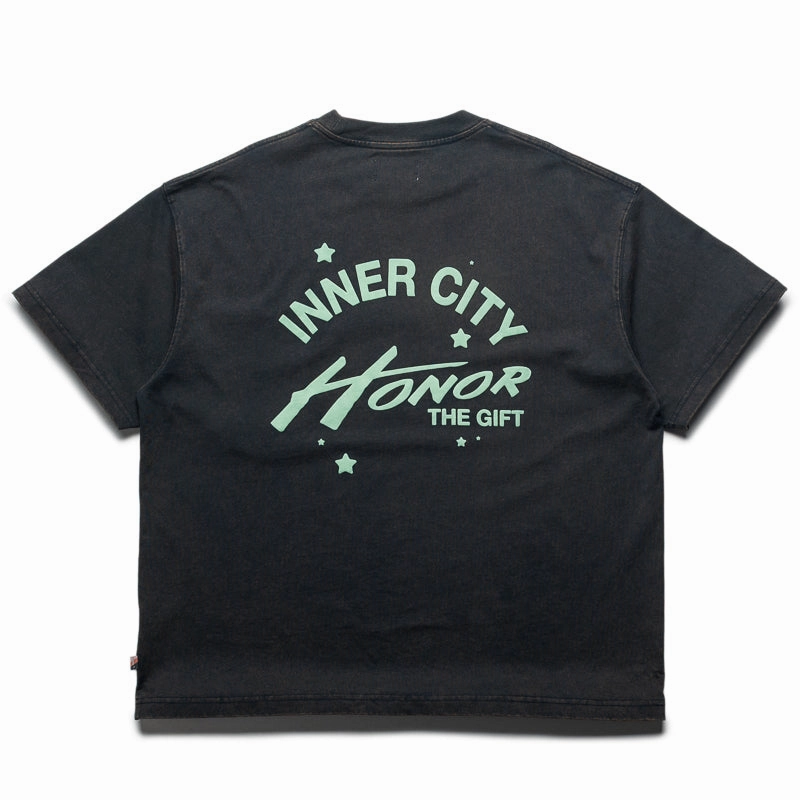 Honor The Gift Live For The Moments Tee - Black Travel Vibe