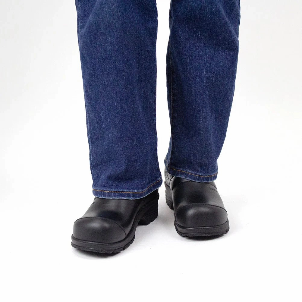 Impact Resistant Heel Sanita Dustin Mens Work Clog In Black