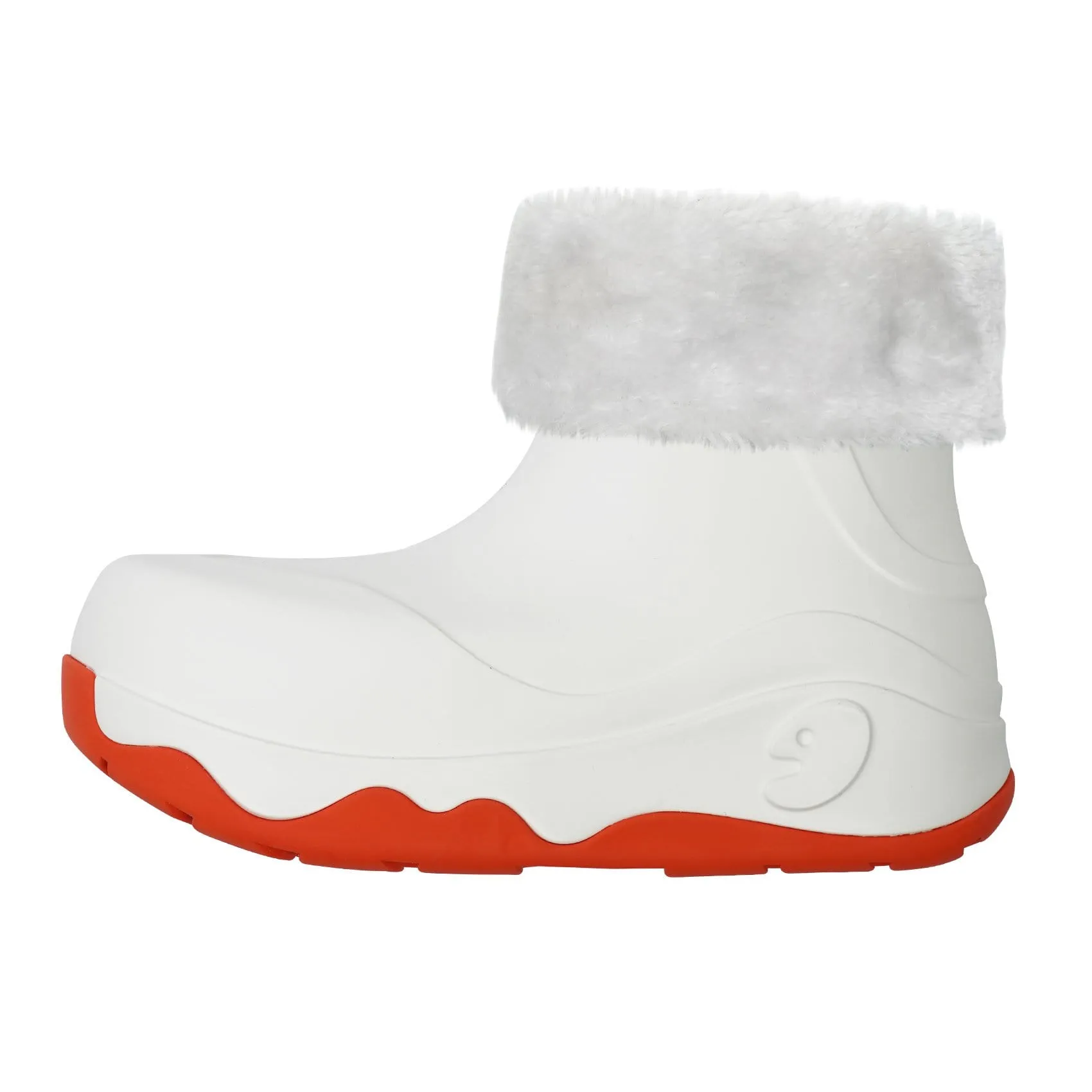 High-quality Grippy Outsole Cold Climate Bright White Navarra Boots with Napped Linings Women