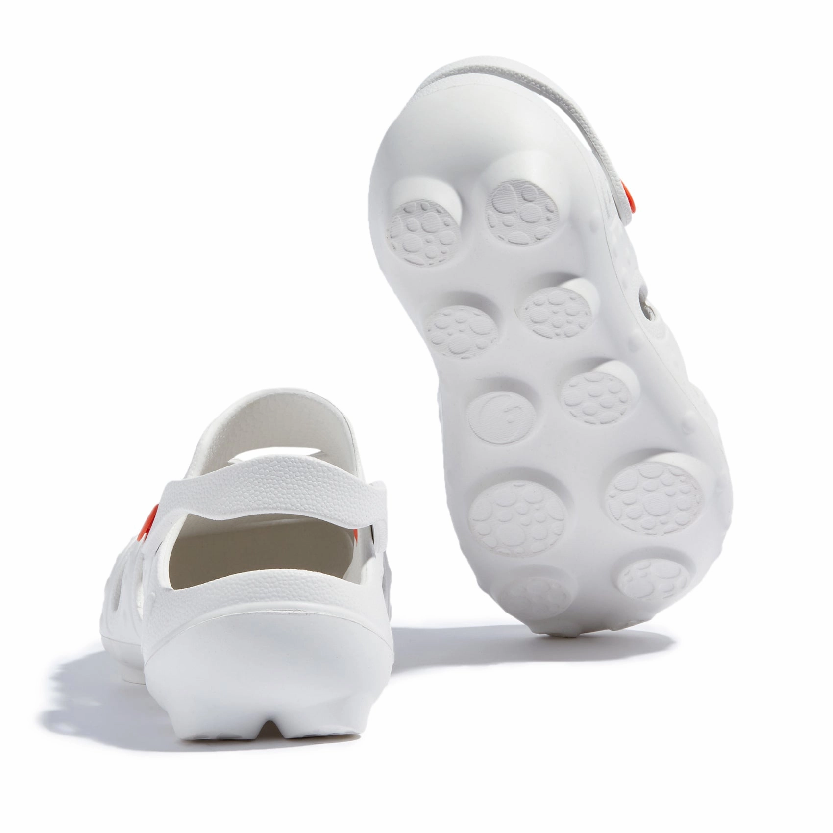 Bright-Moon White Octopus I Men Sandal Organization