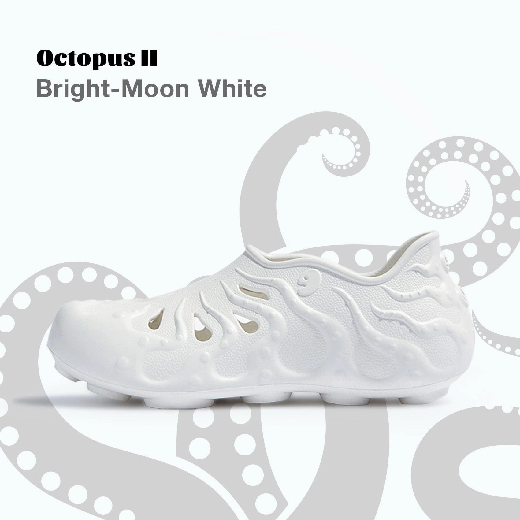 Bright-Moon White Octopus II Women Work Break