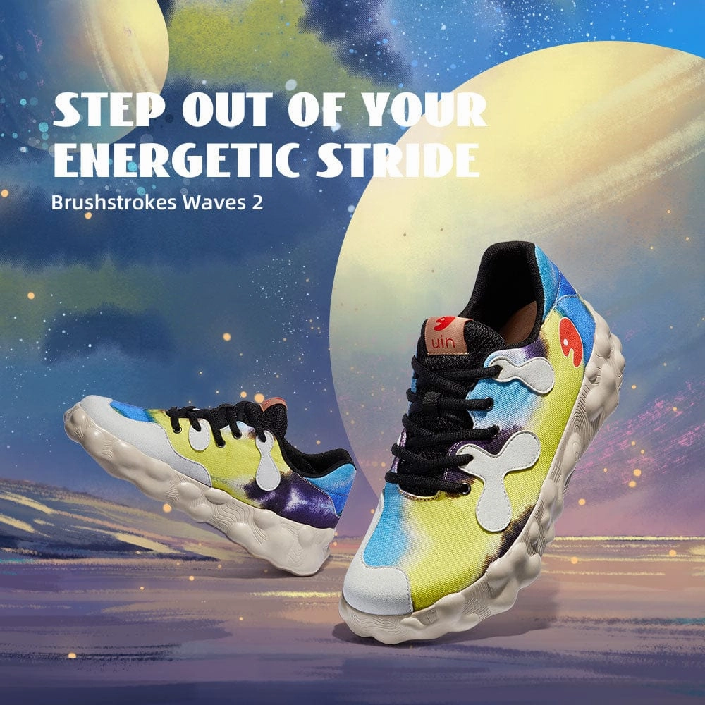 Move Freely Dual Density Foam Brushstrokes Waves Figueras I Men