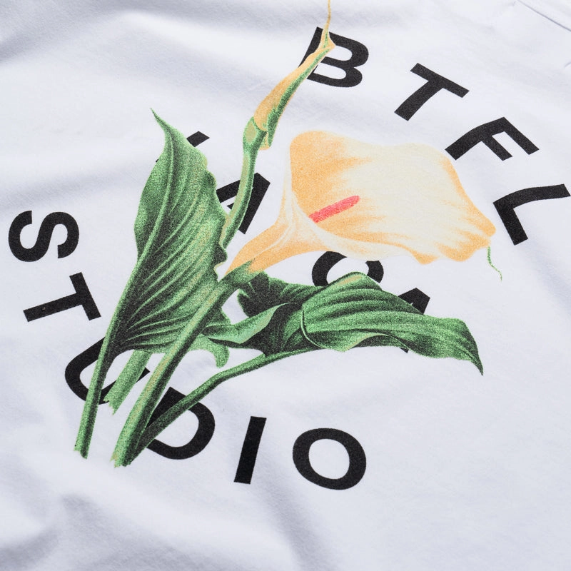 BTFL Calla Lily Tee - White Timeless and Chic Timeless Layer