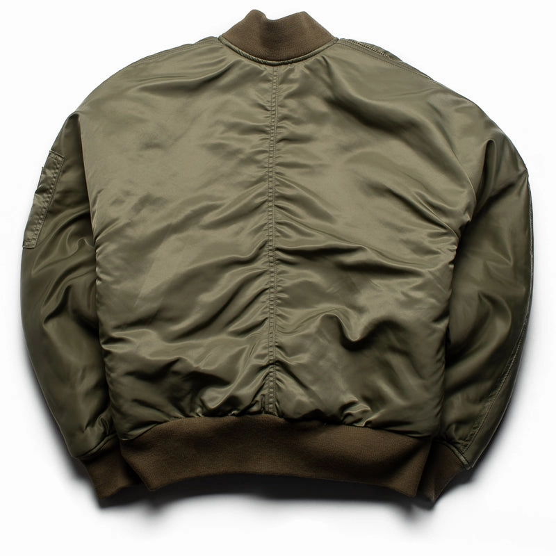 french chic LightweightInsulation BTFL Flight Jacket - Military Green