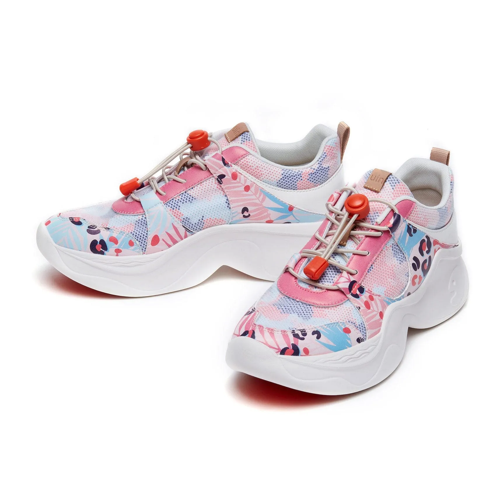 Elastic Lace Closure Compression Molded Foam Bubbling Spring Palma I Women