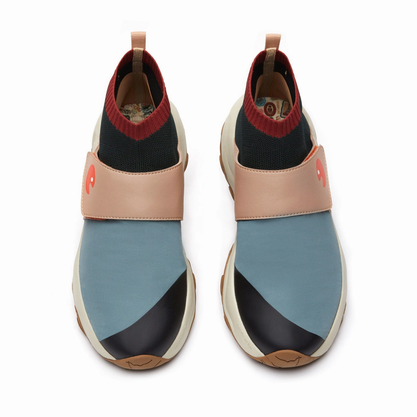 Rubberized Traction Lugs Cadet Blue Cazorla II Men