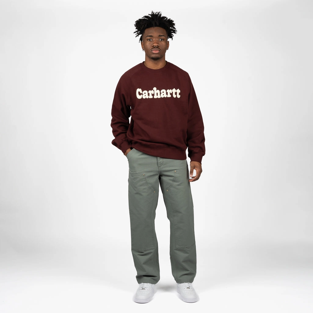 Lightweight Fabric Carhartt WIP Bubbles Sweatshirt - Amarone