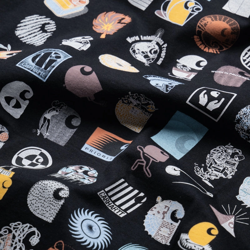 Carhartt WIP C Logo Archive Tee - Black London Edge Lightweight Jacket