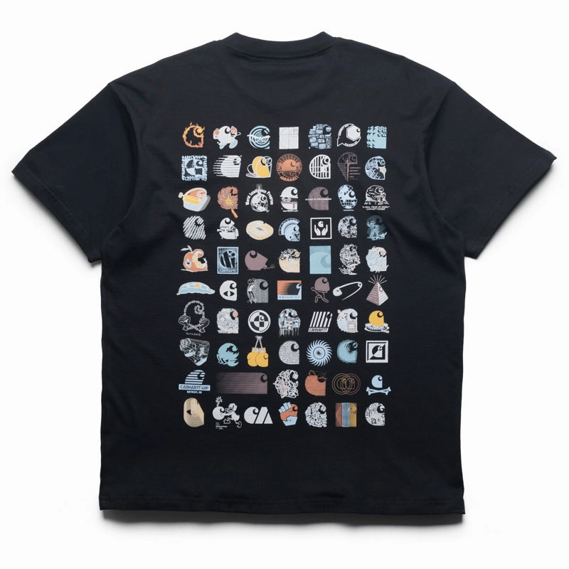 4Way Stretch Carhartt WIP C Logo Archive Tee - Black